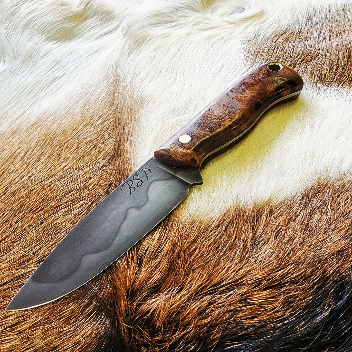 Utility drop point knife