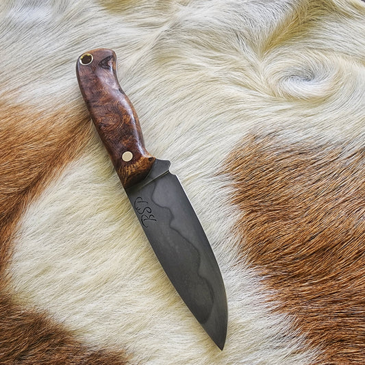 Utility drop point knife
