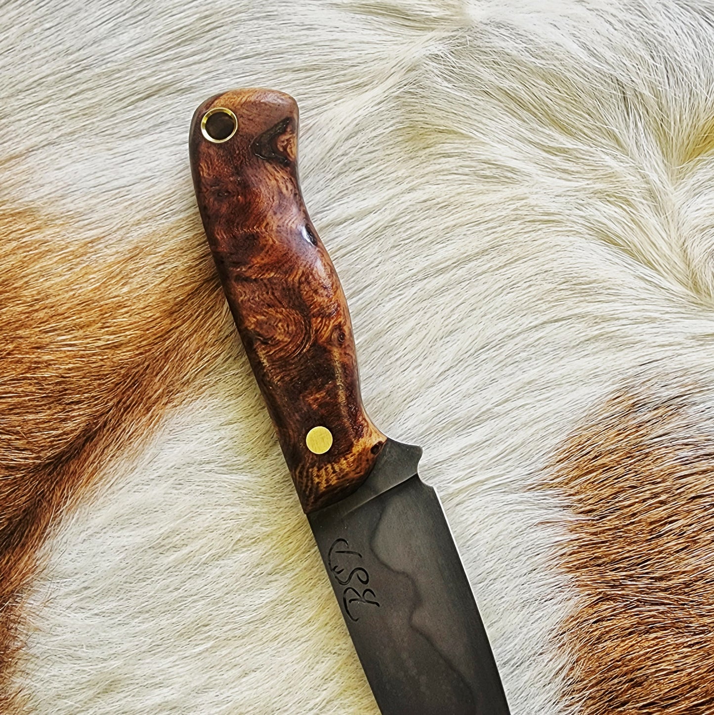 Utility drop point knife